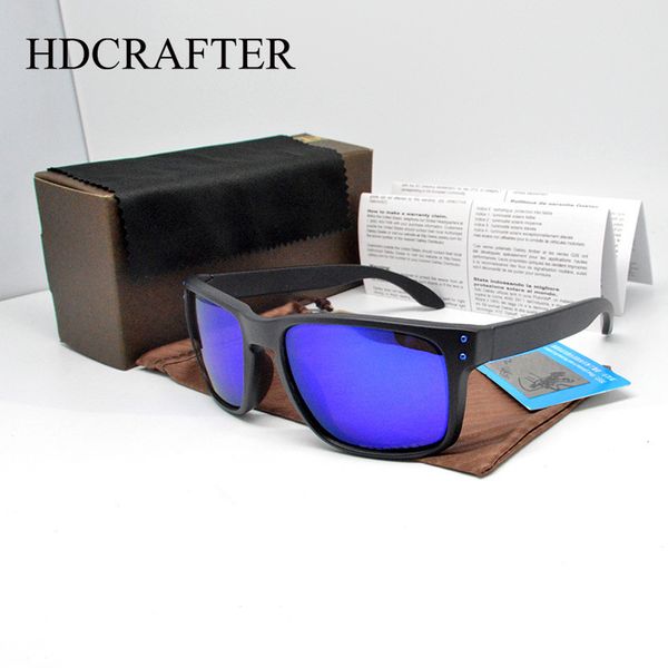 

hdcrafter tr90 men's sunglasses polarized lens ultra light sun glasses sports driving outdoor square sun glasses brand designer, White;black