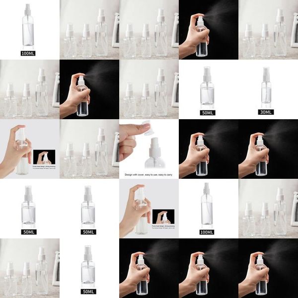 

los campesinos 30ml 50ml 100ml empty bottle plastic sanitizer holder bottle clear plastic mist spray bottle discount 21370vd qisok