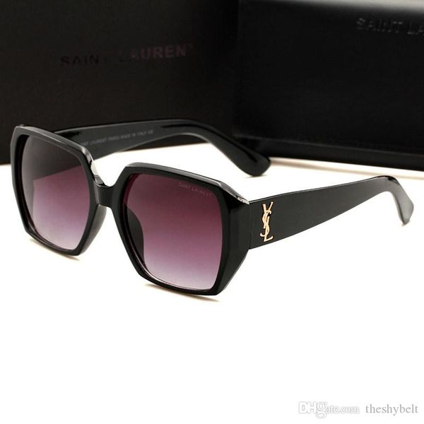 

designer mens women oversized sunglasses popular men women luxury sunglass lentes eyewear tourism sun glasses des lunettes de soleil 2020, Black