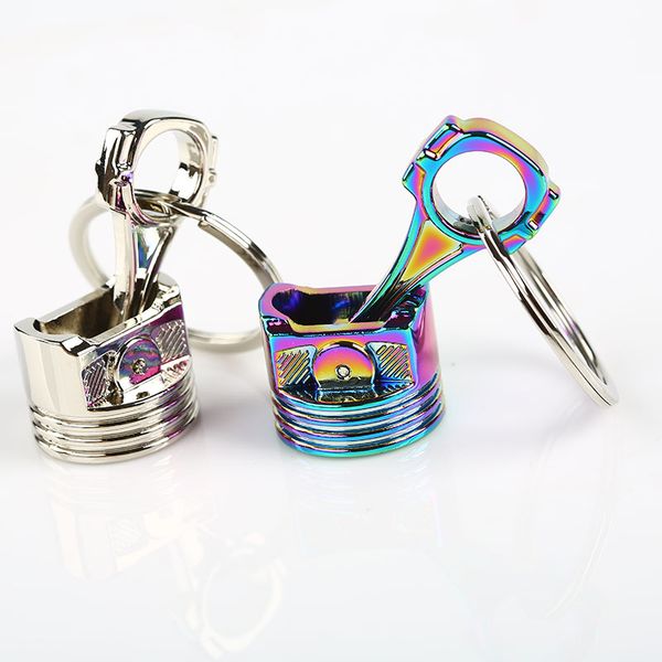 

fashion big engine piston shaped tuning men women keychain keyring pendent car auto accessories key chain 2 colors, Silver