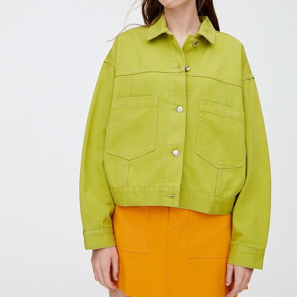 

wind season simple loose basic short pocket decoration wind season jacket simple loose basic jacket jacketshort pocket decoration, Black;brown