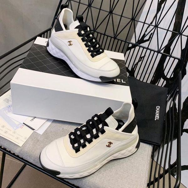 

designer shoes luxury women casual shoes comfortable new fashion womens sneakers leather tennis women sport breathable shoes m06, Black