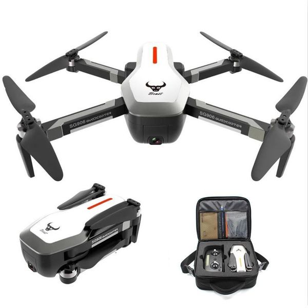 

new gps brushless 4k rc drone with camera handbag 5g wifi fpv drone optical flow positioning altitude hold rc quadcopter drone