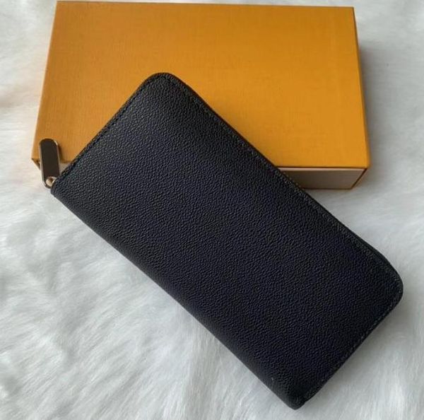 

wholesale 2020 men and women long letters solid color wallet ol business hand wallet multi-card pu wallet delivery#gbags, Red;black