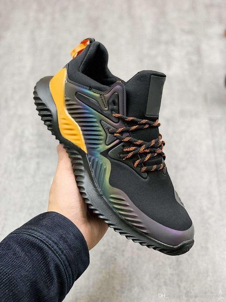 

wholesale 2019 alphabounce beyond chameleon running shoes hpc ams 3m training sports shoes men's shoes 40-45