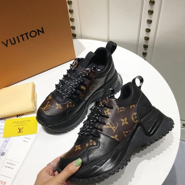 

150 new designer luxury women's casual fashion shoes, women's outdoor casual shoes, high-quality materials, with original box, Black