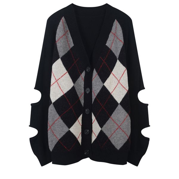 

730 бесплатная доставка 2020 марка same стиль кардиган regular с длинным рукавом экипаж шеи kint свитера кардигана женщины одежда ю.л, White