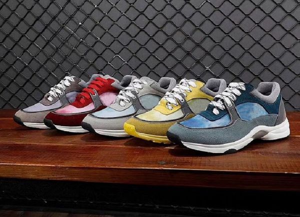 

мода лучших качеств дизайнера обувь реальной кожи handmade многоцветного gradient технических ткани кроссовок женского известное shoes sh013, Black