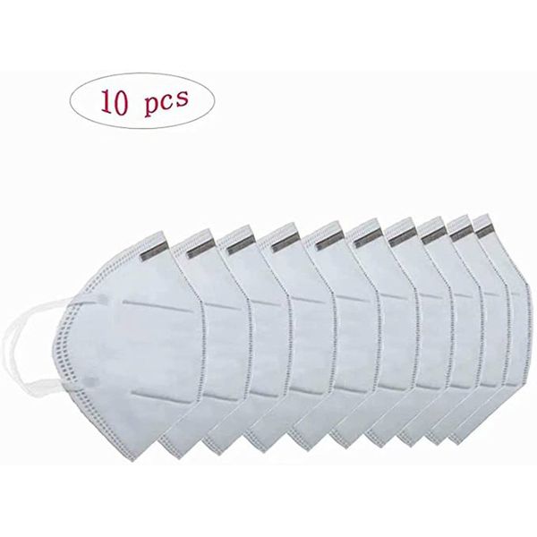 

10pc face mask disposable respirator safety mask dust mask adjustable 2020