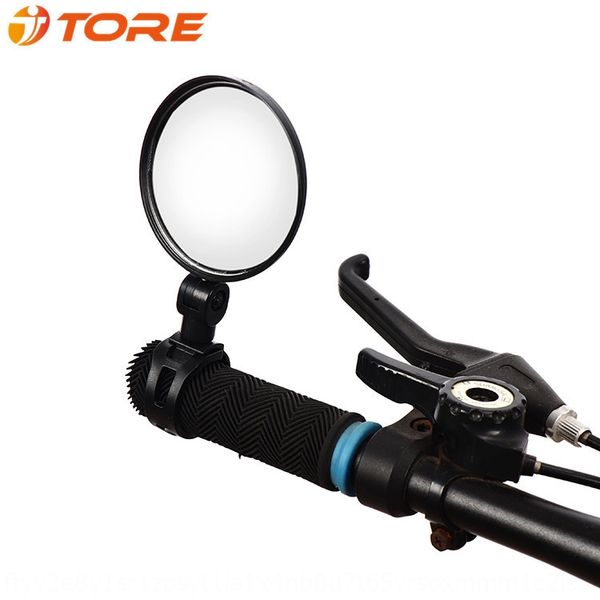 

mountain bike rearview rearview bicycle wide angle plane bicycle mirror plane safety mirror cycling equipment, Silver
