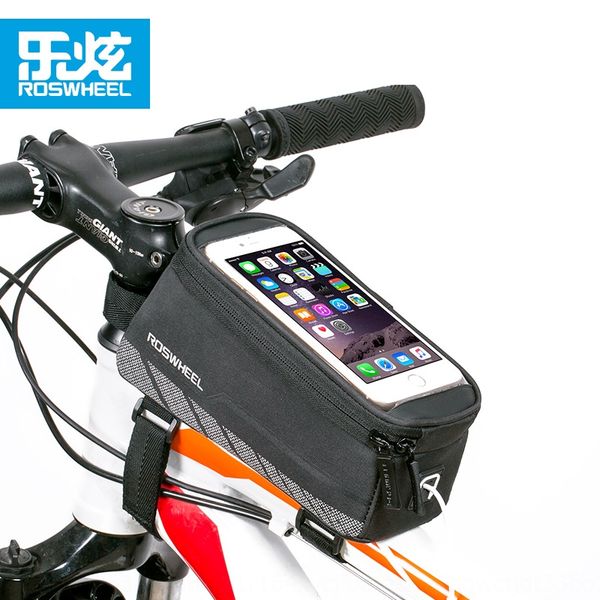 

lexuan roswheel 12496-a6 eva bicycle saddle bicycle saddle mountain bike tube bag touch screen mobile phone bag
