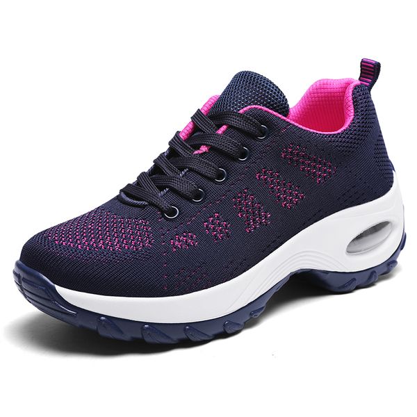 

2020 women tennis shoes chunky height increasing thick bottom sneakers gym female sport walking trainers tenis feminino