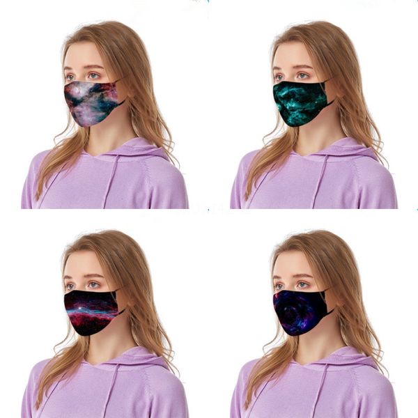 

outdoor sport multifunctional bandana eadband starry sky print airband fa biden mask ligt and breatable biden mask soft magic #731#835