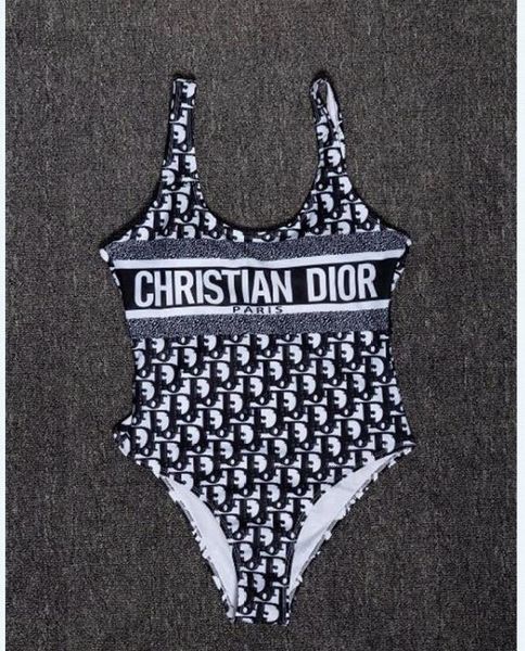 

the leopard print designer di̴or bikini fashion swimwear for women swimsuit bathing suits two-piece swimsuits colo, Gray