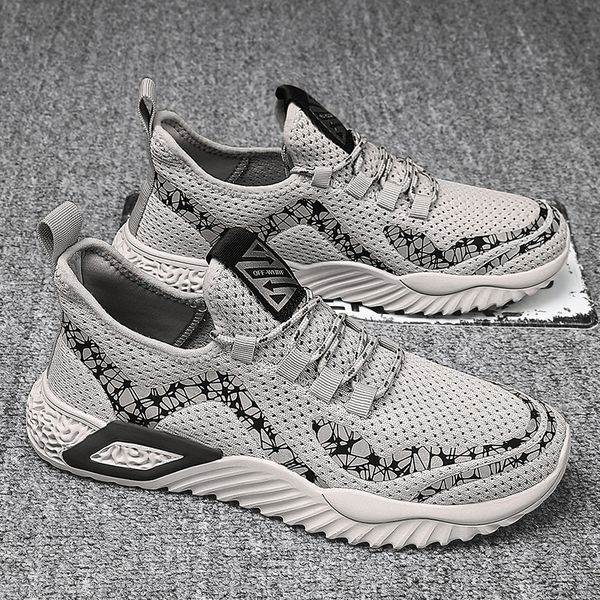 

men casual shoes new classic jogging shoes men fashion sneakers breathable fitness popular mesh luxury walking, Black