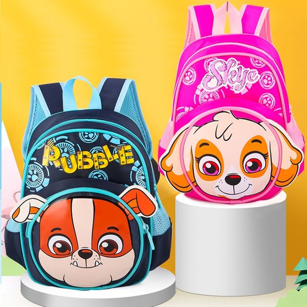 

ndsdc new kindergarten cartoon cute little dog waterproof nylon grade 1-2 new kindergarten bag cartoon cute little dog waterproof nylon bag
