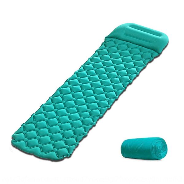 

outdoor tpu ultra light sleeping mat nylon camping inflatable bed inflatable bed tent with pillow single damp-proof mat