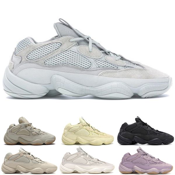 

soft видение 500 камень кость белых кроссовок для женщин людей супер луна желтого полезность черного blush солевого kanye west спорт кроссов