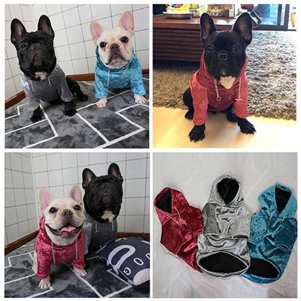 

baguefa bullfight teddy dog clothes autumn and winter clothes dog sweater starling small and medium dog pet thicken fleece