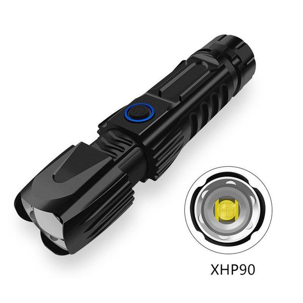 

6200lm 5 modes adjustable xhp90 variable focus with battery