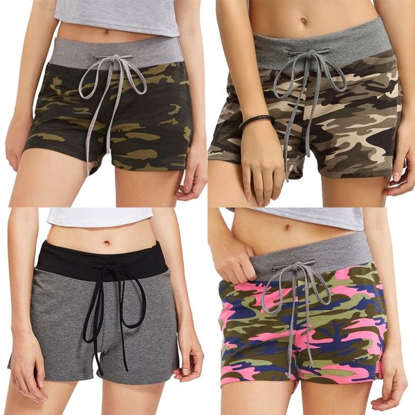 

johnature вскользь корейский лето женщины высокой талией шорты 2020 solid color zipper сыпучие удобная 3 цвета wide leg шорты t200704 # 5901, White;black