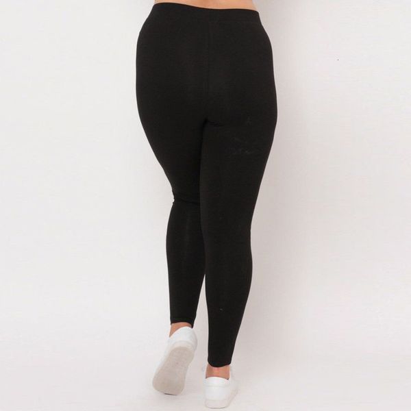 

fashion jeans plus size womens leggings trousers sport hole casual pants ladies hole skinny pants elastic waist 25, Black