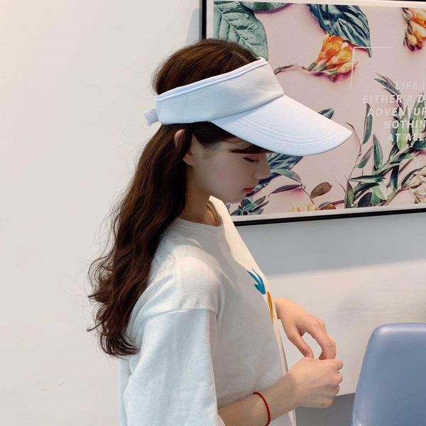 

empty children's summer -proof bottomless cap men's korean style riding sports beach empty sun hat children's sun hat, Blue;gray