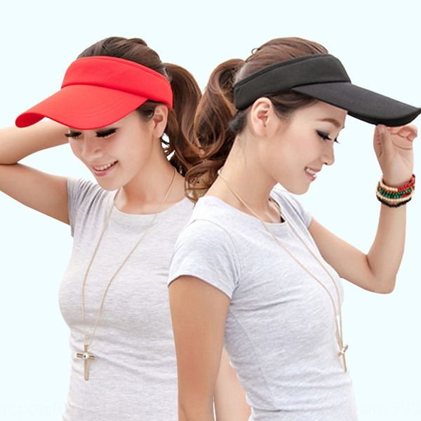 

empty outdoor sports sunscreen sunscreen men's and women's summer travel sun-proof sun hat outdoor sports running tennis hat, Blue;gray