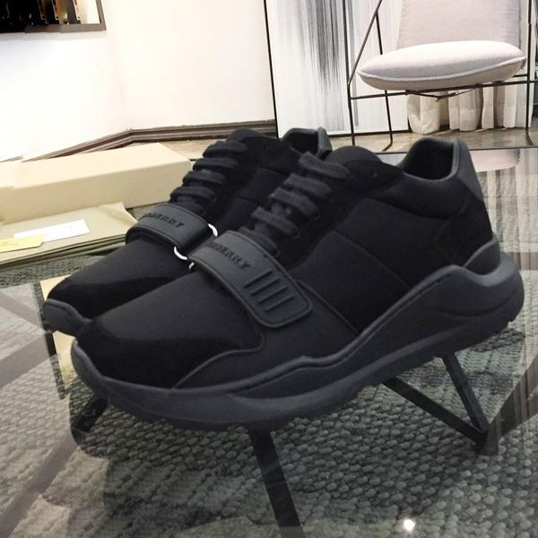 

vintage check cotton sneakers mens shoes chaussures pour hommes casual lace -up low sports men shoes lightweight luxury shoe, Black