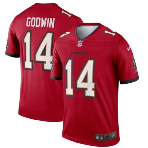 

chris godwin #14 red 2020 new color rush legend jersey, Gray