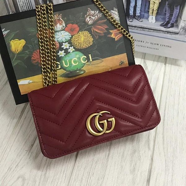 

fast delivery vintage sacs pour femmes womens luxury designer purses clutch bag leather shoulder small flap chain crossbody bag messenger ba
