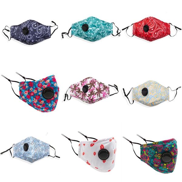 

face mask designer mask washable dustproof riding cycling men and women outdoor sports print mouth cotton masks fy9048#511, Black