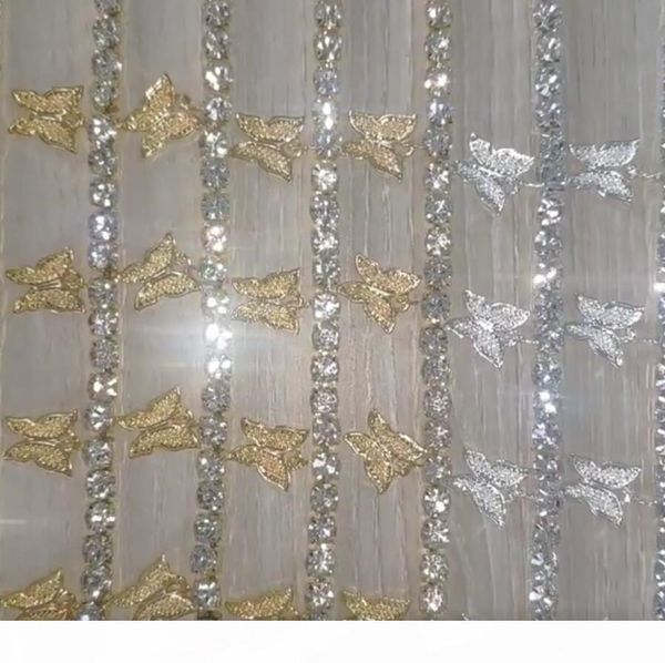 

k hip hop fashion butterfly tennis chain anklets women 3a zircon brilliant 2020 jewelry, Red;blue