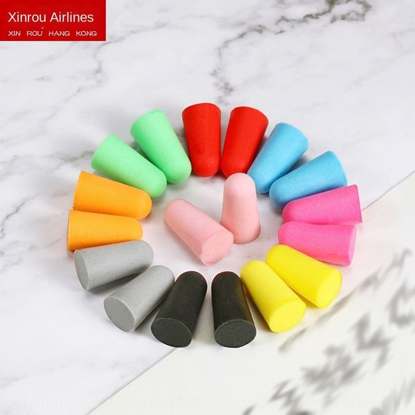 

anti-noise sponge slow rebound noise reduction bullet sound insulation earplugs sleep bag learning and learning earplugs