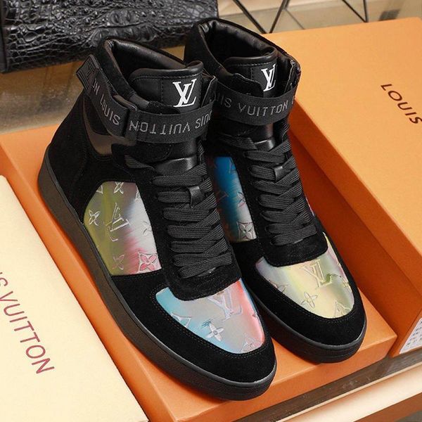 

men shoes fashion boots luxury sports sneakers casual style fashion footwears trainers comfortable sneakers design herren sportschuhe sale, Black