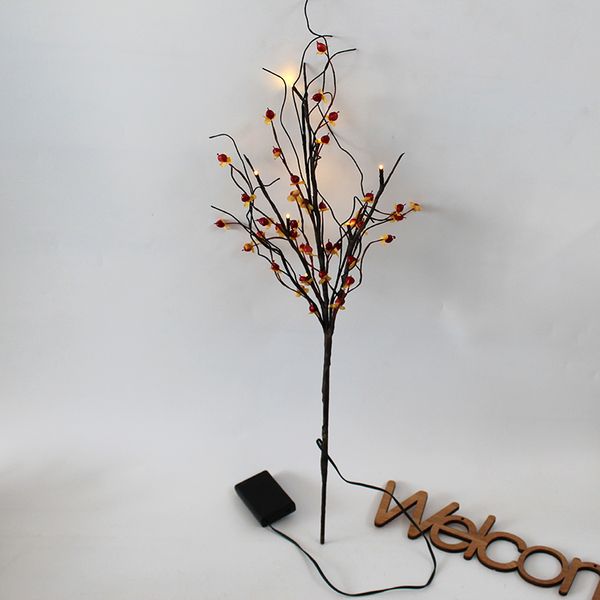 

10led свет цветка цветочные огни гостиная украшения освещение отделения glow для вечеринок теплый led ветви дерева лампы главная deco