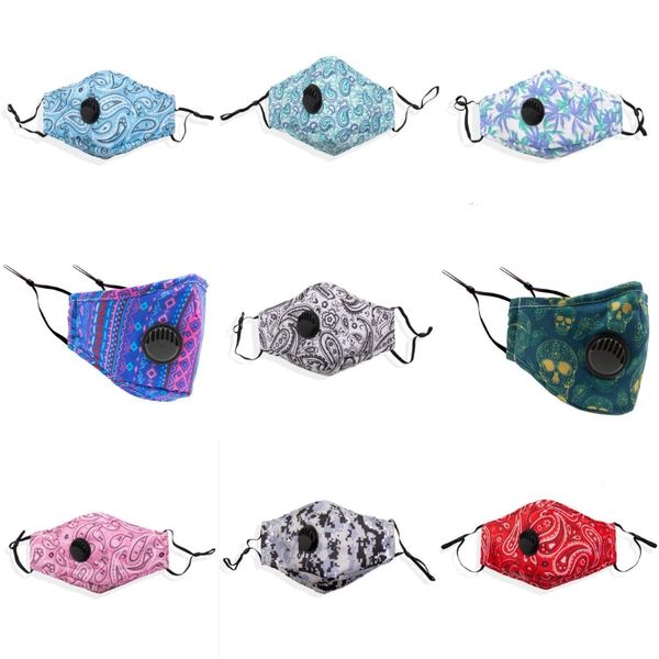 

in stock reusable cotton cotton masks mens anti-dust er pm2.5 dustproof anti-l washable designer face mask#172, Black