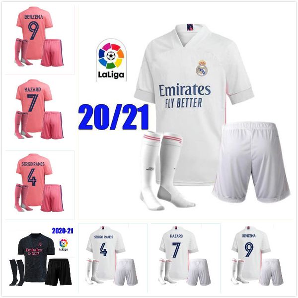 

adult k реал свитеров 20 футбола джерси 21 опасности sergio ramos бензем виниции camiseta 2020 2021 футбола джерси рубашка форменные, Black