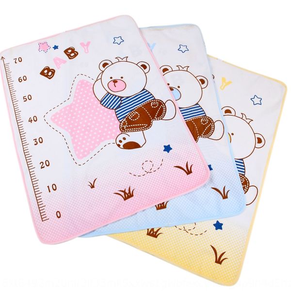 

beethole детской кроватки мочи коврик кроватка площадка предотвращение проникание абсорбирующего чистый хлопок матрас новорожденного мочи ма