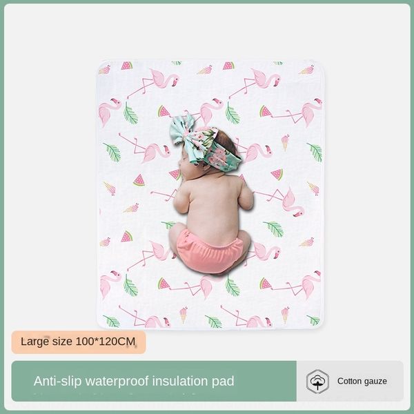 

baby waterproof washable large size baby anti-slip breathable aunt pad pad 100*120 diaper diaper
