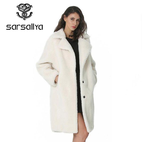 

fur wool coats women winter white coat jackets woolen female blend coat long fashion luxury jackets oversize 2020 new arrival, Black
