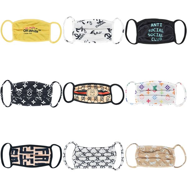 

pet pattern designer face mask with replaceable pm2.5 5 layer filter,washable protective cotton kids face mask fashion dust cloth mouth m#70