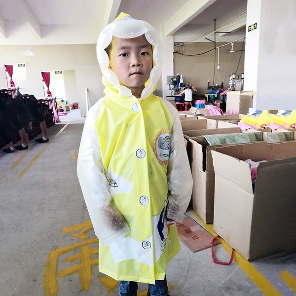 

wpdg1 new design elephant waterproof jumpsuit pvc environmental protection transparent odorless thickened outdoor new raincoat customization, Black