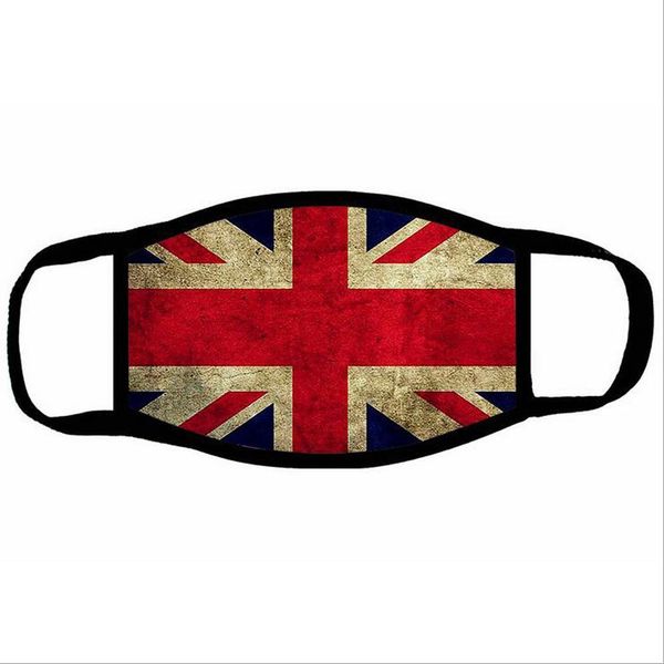 

new funny face mask reusable cartoon print dustproof ultraviolet-proof washable running riding bike protective men women masks in home003 ap