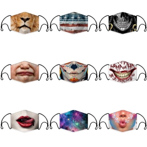 

half face anti-dust mask air pollution foldable face dust filters masks reusable with valve 2 filters (5 layer)#397