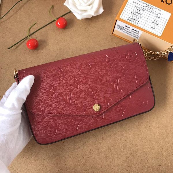 

fast delivery women bag shoulder leather flap chain bags luxury designer party banquet purses handbags lady crossbody bag