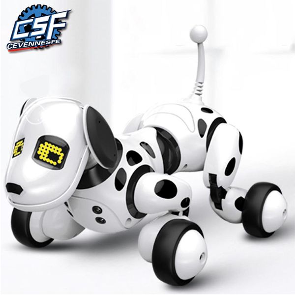 

2020 new remote control smart robot dog programable 2.4g wireless kids toy intelligent talking robot dog electronic pet kid gift