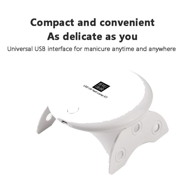 

nail dryers lamp 6w mini dryer uv led portable usb interface is very convenient for home use