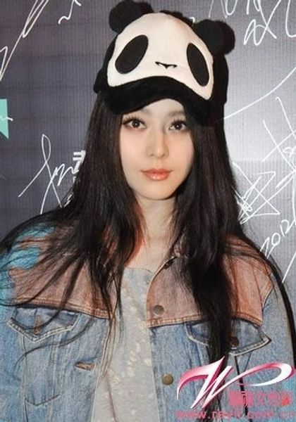 

summer with super cute cartoon panda baseball baseball cap cap cotton, Blue;gray