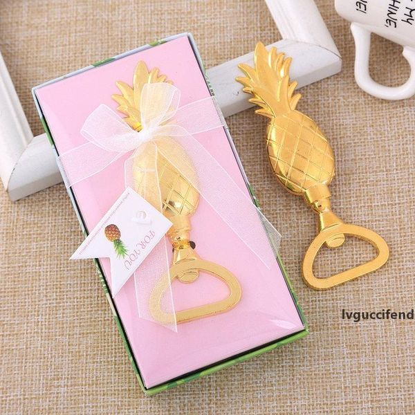 

beer wine bottle openers personalized kitchen tool pineapple bottle opener gold color wedding birthday f20173991